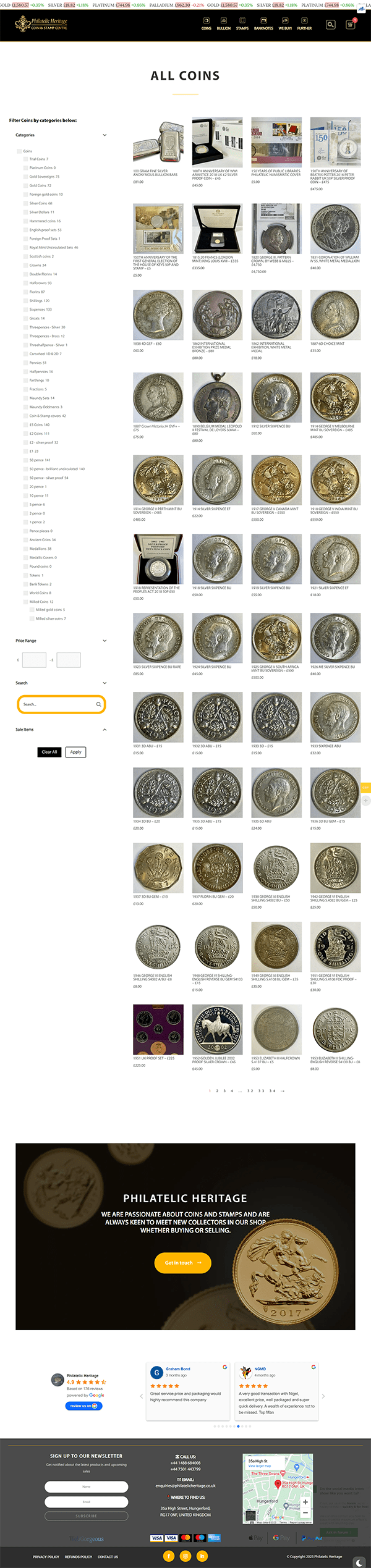 screencapture philatelicheritage co uk shop coins3 min